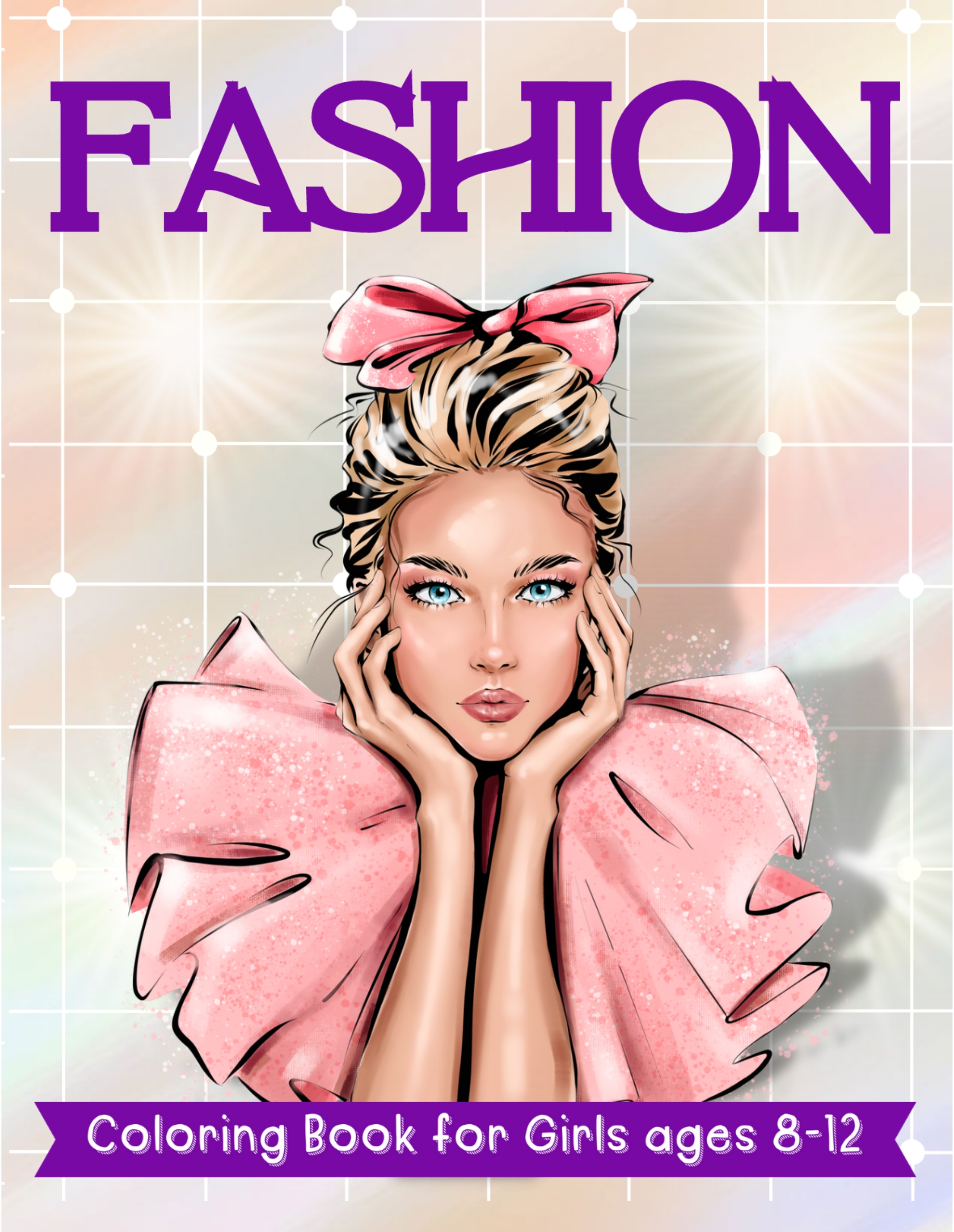 Fashion Coloring Book for Girls GN Press Unleashing Creativity