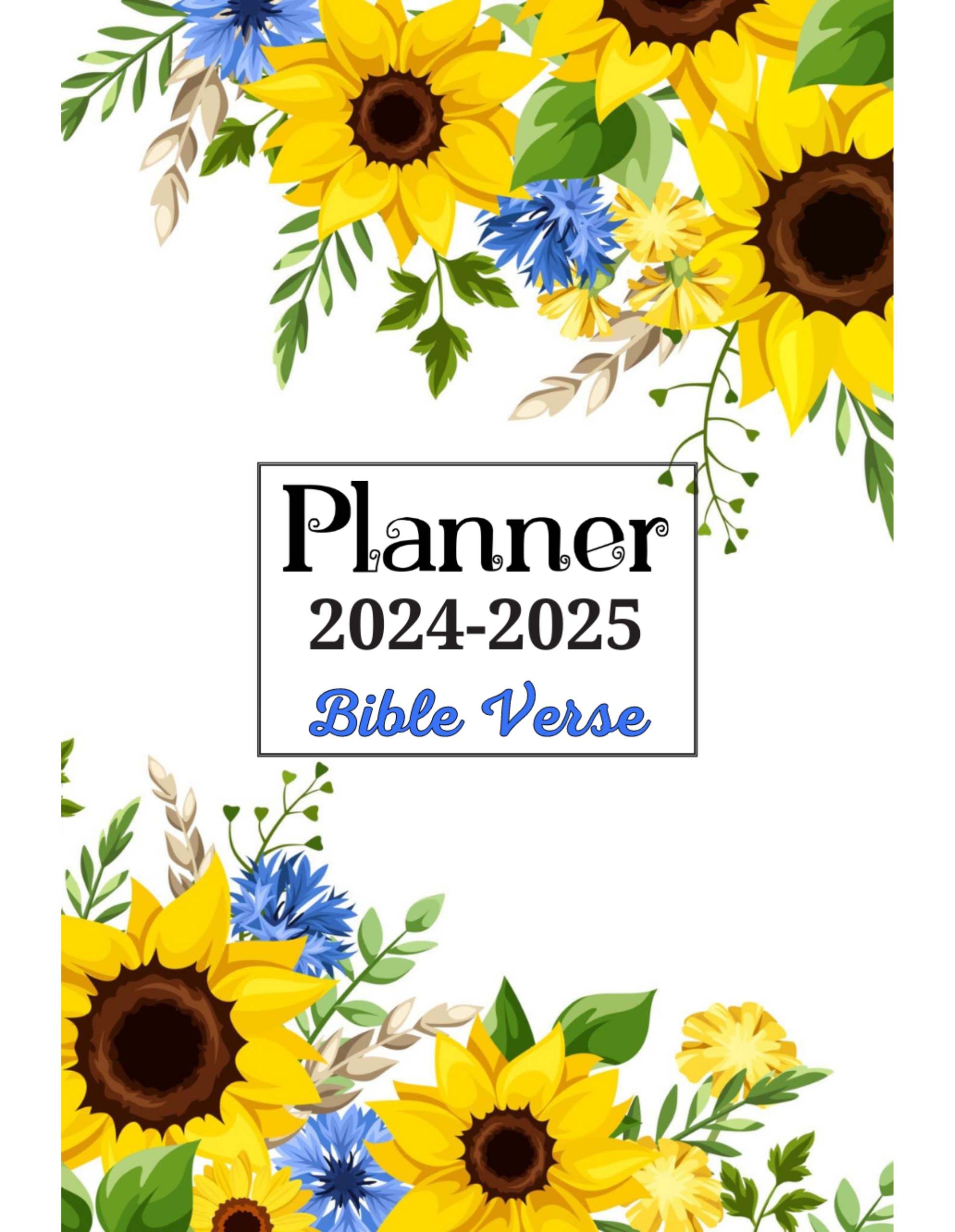 20242025 Bible Verse Planner (8.5 x 11 in)